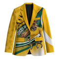 Personalized Australia Soccer Kangaroo Mascot Blazer Sydney Opera House - Hear the Champions Roar Football