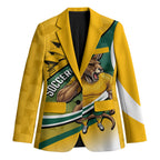Personalized Australia Soccer Kangaroo Mascot Blazer Sydney Opera House - Hear the Champions Roar Football