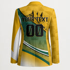 Personalized Australia Soccer Kangaroo Mascot Blazer Sydney Opera House - Hear the Champions Roar Football