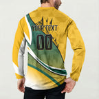 Personalized Australia Soccer Kangaroo Mascot Button Sweatshirt Sydney Opera House - Hear the Champions Roar Football