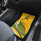 Personalized Australia Soccer Kangaroo Mascot Car Mats Sydney Opera House - Hear the Champions Roar Football