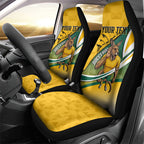 Personalized Australia Soccer Kangaroo Mascot Car Seat Cover Sydney Opera House - Hear the Champions Roar Football