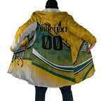 Personalized Australia Soccer Kangaroo Mascot Cloak Sydney Opera House - Hear the Champions Roar Football