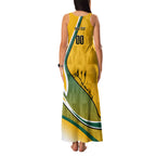Personalized Australia Soccer Kangaroo Mascot Family Matching Tank Maxi Dress and Hawaiian Shirt Sydney Opera House - Hear the Champions Roar Football