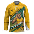 Personalized Australia Soccer Kangaroo Mascot Hockey Jersey Sydney Opera House - Hear the Champions Roar Football