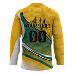 Personalized Australia Soccer Kangaroo Mascot Hockey Jersey Sydney Opera House - Hear the Champions Roar Football