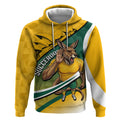 Personalized Australia Soccer Kangaroo Mascot Hoodie Sydney Opera House - Hear the Champions Roar Football