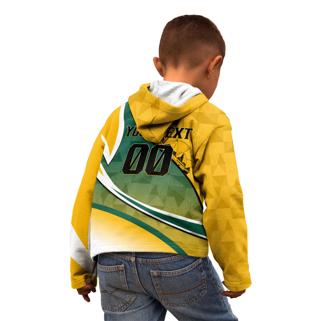 Personalized Australia Soccer Kangaroo Mascot Kid Hoodie Sydney Opera House - Hear the Champions Roar Football