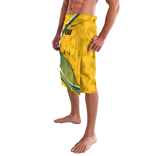 Personalized Australia Soccer Kangaroo Mascot Lavalava Sydney Opera House - Hear the Champions Roar Football