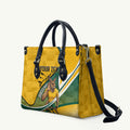 Personalized Australia Soccer Kangaroo Mascot Leather Bag Sydney Opera House - Hear the Champions Roar Football