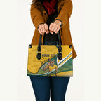 Personalized Australia Soccer Kangaroo Mascot Leather Bag Sydney Opera House - Hear the Champions Roar Football