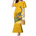 Personalized Australia Soccer Kangaroo Mascot Mermaid Dress Sydney Opera House - Hear the Champions Roar Football