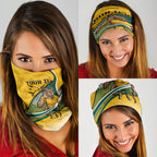 Personalized Australia Soccer Kangaroo Mascot Neck Gaiter Sydney Opera House - Hear the Champions Roar Football