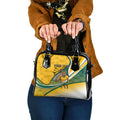 Personalized Australia Soccer Kangaroo Mascot Shoulder Handbag Sydney Opera House - Hear the Champions Roar Football