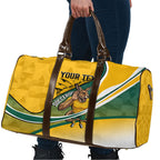 Personalized Australia Soccer Kangaroo Mascot Travel Bag Sydney Opera House - Hear the Champions Roar Football
