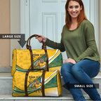 Personalized Australia Soccer Kangaroo Mascot Travel Bag Sydney Opera House - Hear the Champions Roar Football