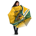 Personalized Australia Soccer Kangaroo Mascot Umbrella Sydney Opera House - Hear the Champions Roar Football