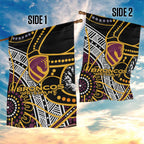 Brisbane Broncos Garden Flag Australian Aboriginal Dot Painting Handprint