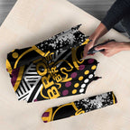 Brisbane Broncos Umbrella Australian Aboriginal Dot Painting Handprint