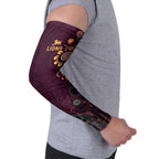 Brisbane Lions Football Arm Sleeves Aboriginal Dot and Spiral Art