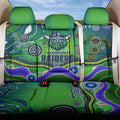 Canberra Raiders Rugby Back Car Seat Cover Australian Aboriginal Dot Painting Style