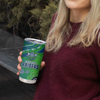 Canberra Raiders Rugby Tumbler Cup Australian Aboriginal Dot Painting Style