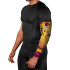 Brisbane Broncos Rugby Arm Sleeves Australian Aboriginal Dot Painting Style