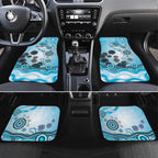 Cronulla Sutherland Sharks Rugby Car Mats Australian Aboriginal Dot Painting Style