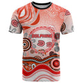 Dolphins Rugby T Shirt Australian Aboriginal Dot Painting Style