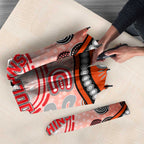Dolphins Rugby Umbrella Australian Aboriginal Dot Painting Style