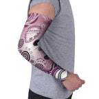 Manly Warringah Sea Eagles Rugby Arm Sleeves Australian Aboriginal Dot Painting Style