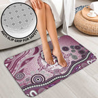 Manly Warringah Sea Eagles Rugby Bathroom Set Australian Aboriginal Dot Painting Style