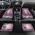 Manly Warringah Sea Eagles Rugby Car Mats Australian Aboriginal Dot Painting Style