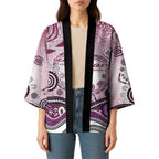 Manly Warringah Sea Eagles Rugby Kimono Australian Aboriginal Dot Painting Style