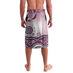 Manly Warringah Sea Eagles Rugby Lavalava Australian Aboriginal Dot Painting Style