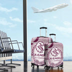 Manly Warringah Sea Eagles Rugby Luggage Cover Australian Aboriginal Dot Painting Style
