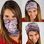 Manly Warringah Sea Eagles Rugby Neck Gaiter Australian Aboriginal Dot Painting Style
