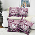 Manly Warringah Sea Eagles Rugby Pillow Cover Australian Aboriginal Dot Painting Style