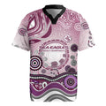 Manly Warringah Sea Eagles Rugby Rugby Jersey Australian Aboriginal Dot Painting Style