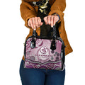Manly Warringah Sea Eagles Rugby Shoulder Handbag Australian Aboriginal Dot Painting Style
