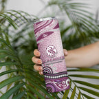 Manly Warringah Sea Eagles Rugby Skinny Tumbler Australian Aboriginal Dot Painting Style