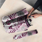 Manly Warringah Sea Eagles Rugby Umbrella Australian Aboriginal Dot Painting Style