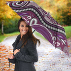 Manly Warringah Sea Eagles Rugby Umbrella Australian Aboriginal Dot Painting Style