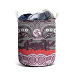 ANZAC Day Manly Warringah Sea Eagles Laundry Basket Military Memorial Aboriginal Indigenous Art