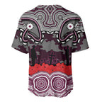 ANZAC Day Manly Warringah Sea Eagles Baseball Jersey Military Memorial Aboriginal Indigenous Art