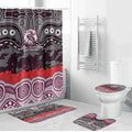 ANZAC Day Manly Warringah Sea Eagles Bathroom Set Military Memorial Aboriginal Indigenous Art