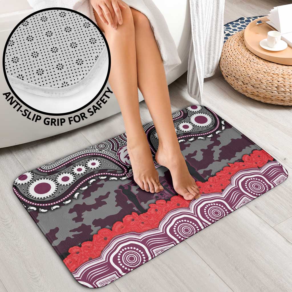 ANZAC Day Manly Warringah Sea Eagles Bathroom Set Military Memorial Aboriginal Indigenous Art