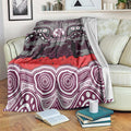 ANZAC Day Manly Warringah Sea Eagles Blanket Military Memorial Aboriginal Indigenous Art