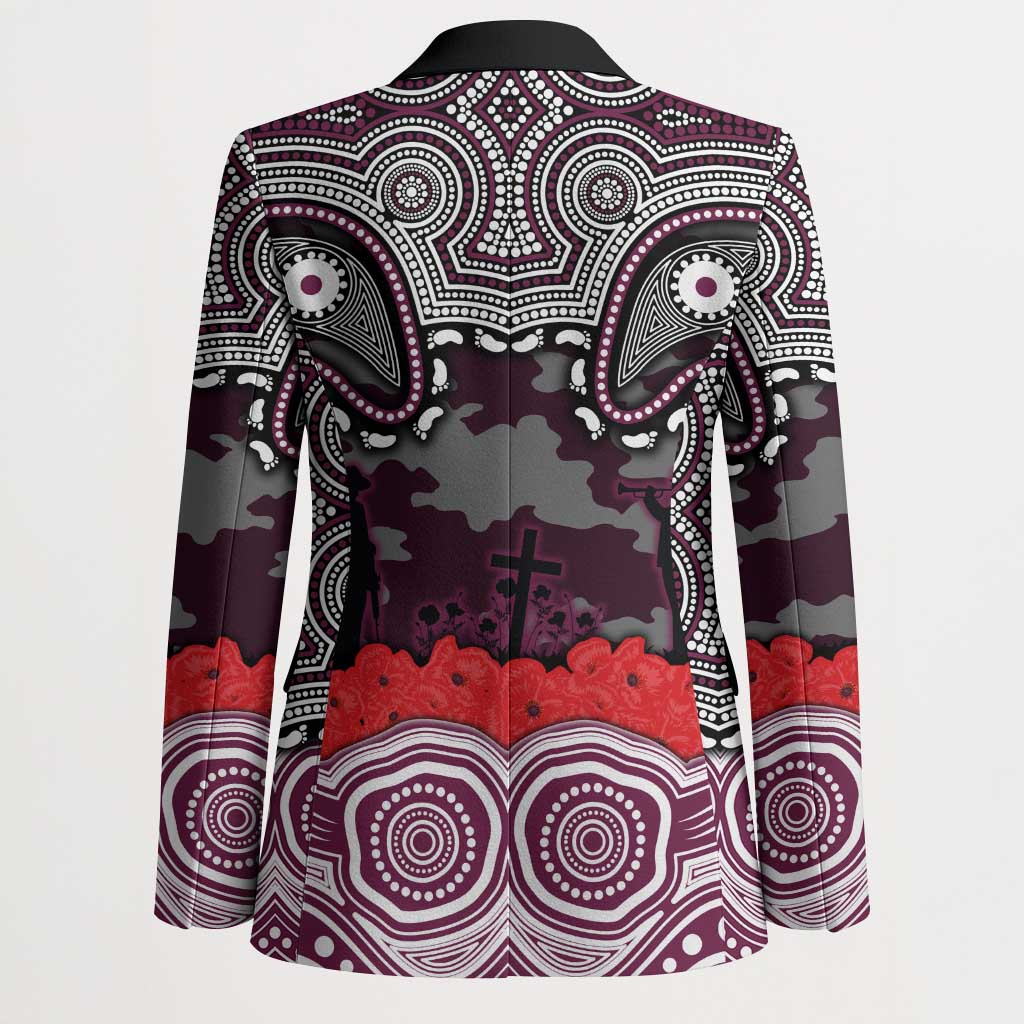 ANZAC Day Manly Warringah Sea Eagles Blazer Military Memorial Aboriginal Indigenous Art