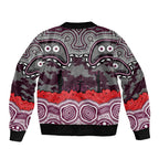 ANZAC Day Manly Warringah Sea Eagles Bomber Jacket Military Memorial Aboriginal Indigenous Art